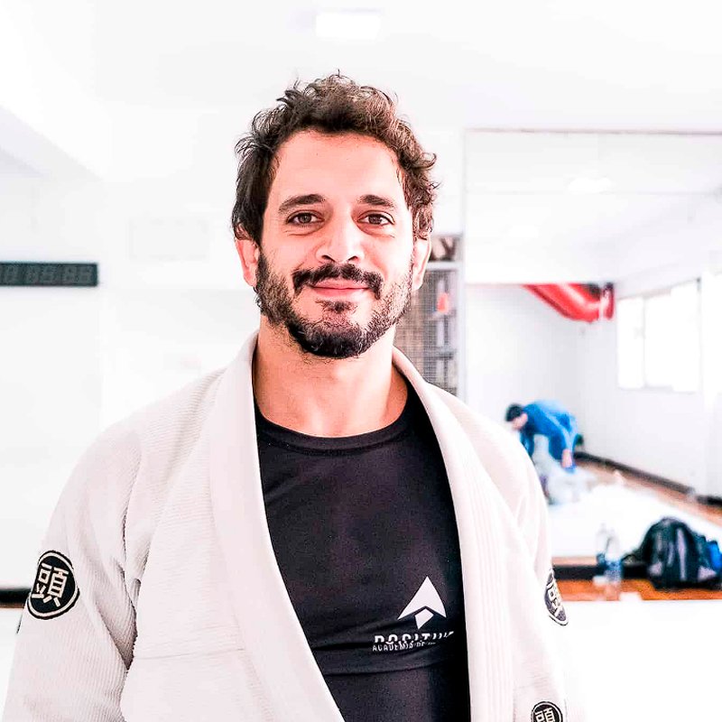 Pablo Peirone, cinturón negro de Positive Jiu Jitsu